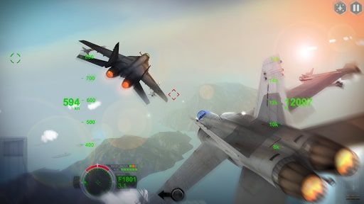 Fighter shooting game