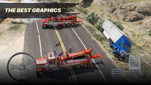 Truck Simulator Games TOW USA MOD tiền
