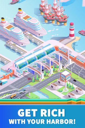 Idle Harbour Tycoon － Sea Docks game giải trí nhàn rỗi