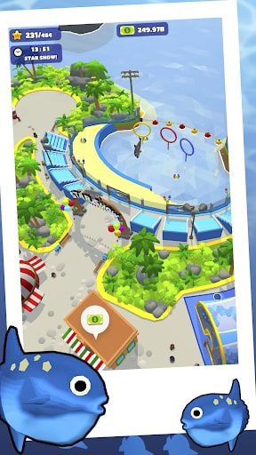 Idle Sea Park MOD vô hạn tiền