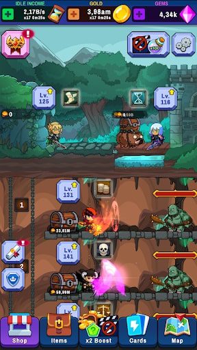 Idle Dungeon Tycoon MOD ticket
