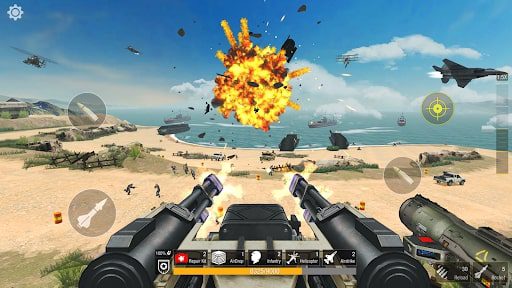World War: Fight For Freedom MOD nhận thưởng