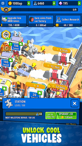 Idle Inventor - Factory Tycoon MOD tiền