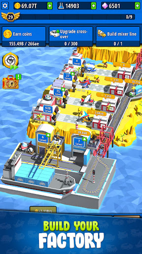 Idle Inventor - Factory Tycoon MOD vô hạn tiền