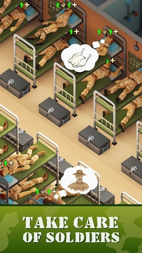 The Idle Forces: Army Tycoon MOD vô hạn xu
