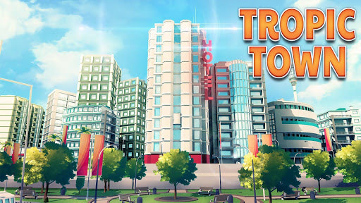 Town Building Games: Tropic Ci MOD tiền