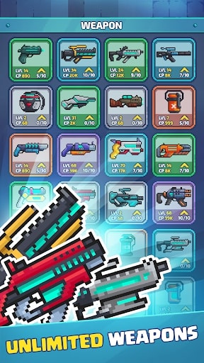Firefighter: pixel shooter MOD gỡ quảng cáo