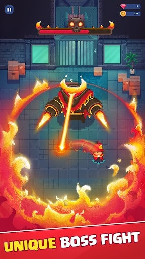 Firefighter: pixel shooter MOD xu
