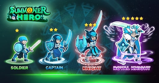 Summoner Hero MOD bất tử