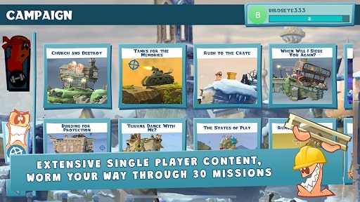 Worms W.M.D: Mobilize MOD bản full