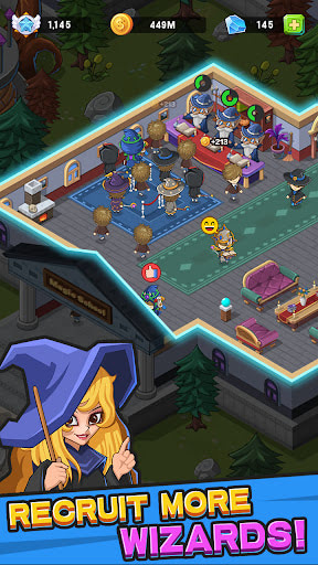 Idle Wizard College MOD tiền