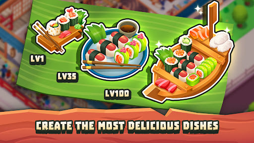 Sushi Empire Tycoon MOD money