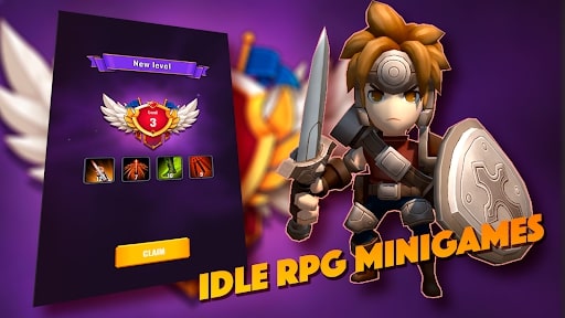 Idle knight: Hero Wars RPG MOD APK - Idle Wars