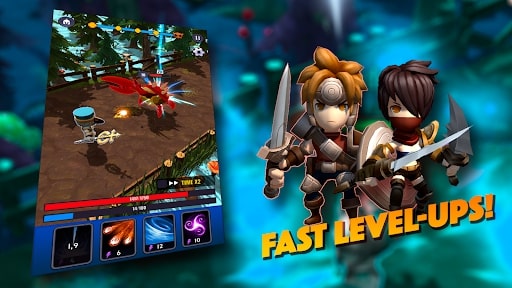 Idle knight: Hero Wars RPG MOD bất tử