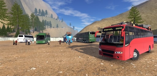 Bus Simulator Extreme Roads MOD tiền