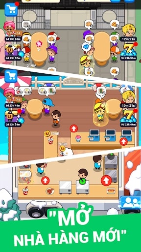 Food Fever: Restaurant Tycoon MOD tiền