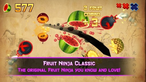 Fruit Ninja Classic MOD money