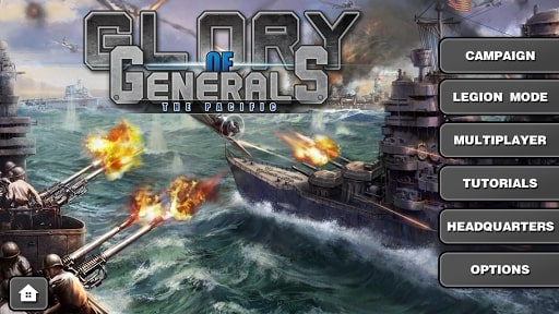 Glory of Generals: Pacific MOD huy chương
