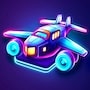 Merge Planes Neon Game Idle (MOD Mua Hàng)