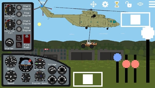 Pixel Helicopter Simulator MOD 
