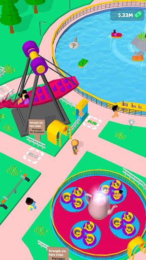 Sim Sim: Arcade idle Theme Park MOD