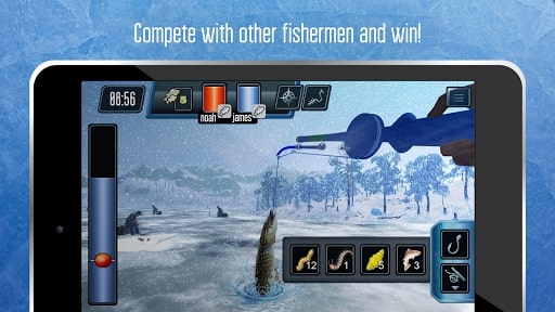 Ice fishing simulation MOD money