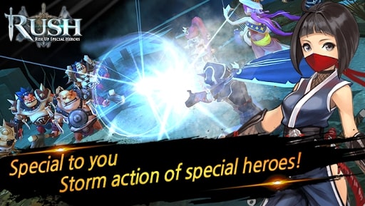 RUSH : Rise up special heroes APK