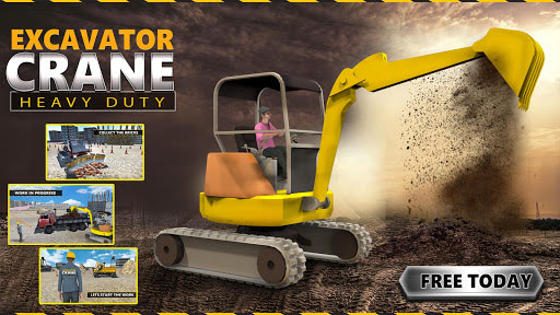 Excavator Crane: Heavy Duty MOD