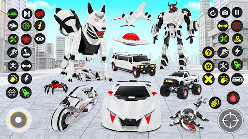 Fox Robot Transform Bike Game MOD